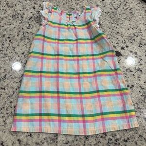 Crown & Ivy Kids Pastel Plaid Dress